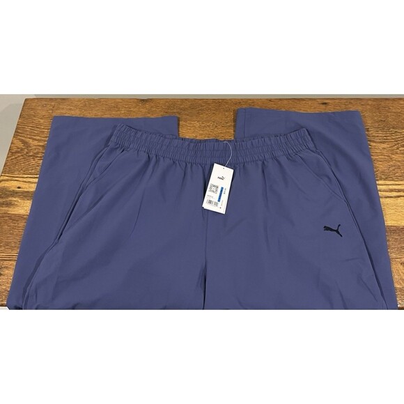 Puma Women's Sz XL Essential Water-Repellent Ripstop Straight Athletic Pants - Picture 5 of 9
